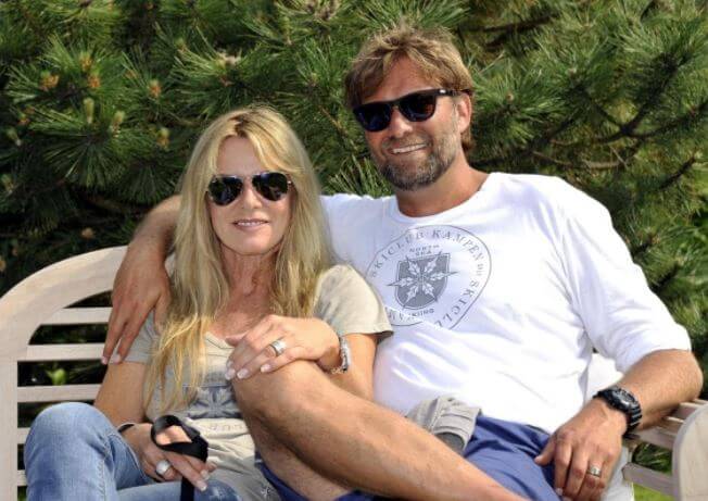 Marc Klopp's father, Jurgen Klopp, with his wife, Ulla.